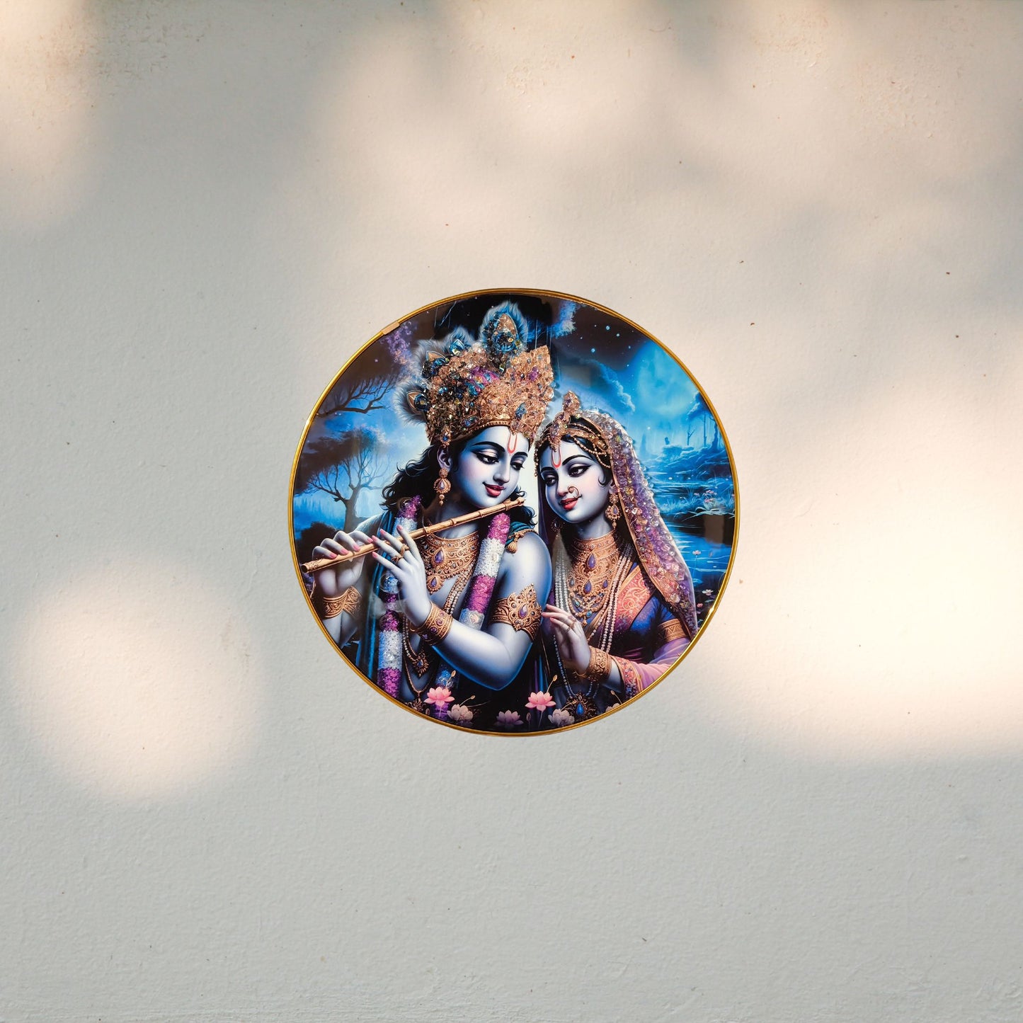 RADHA KRISHNA CRYSTAL FRAME